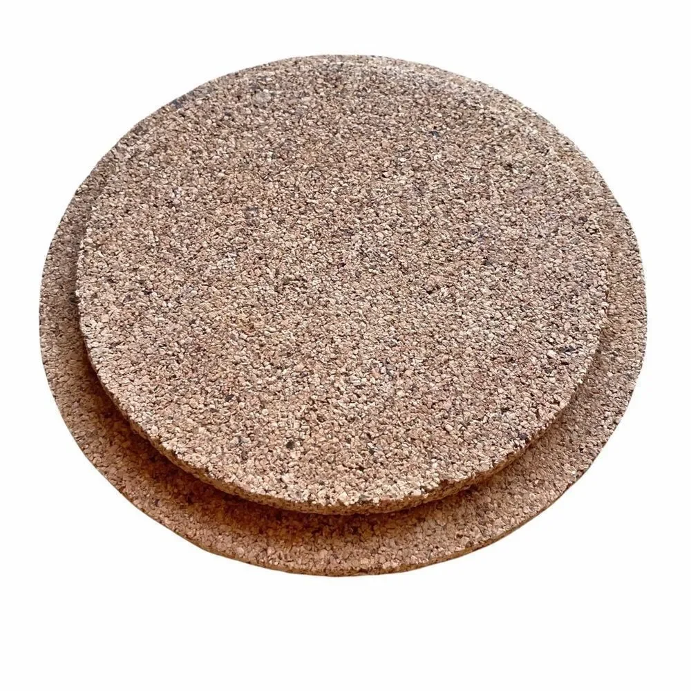 Set of 2  Cork Trivets